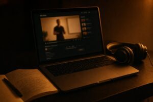 Online-Kurse für Existenzgründer: Die besten Plattformen (mit AI erstelltes Bild)